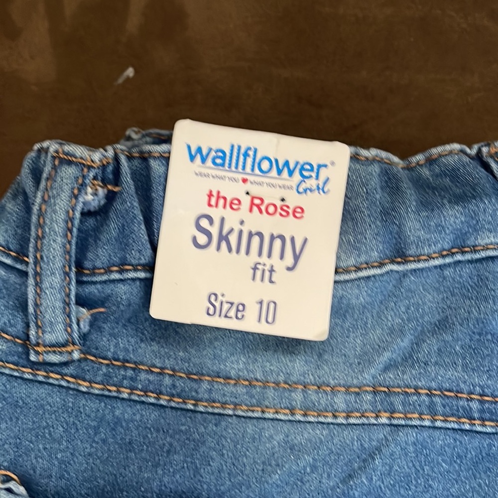 Wallflower Girl Size 10 Skinny Fit NWT - Picture 3 of 5
